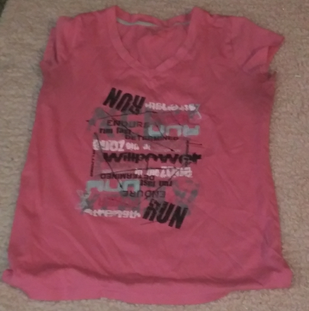 Pink tee